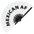 Mexican AF Bamboo Hand Fan