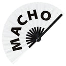 Macho Bamboo Hand Fan