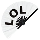 LOL Bamboo Hand Fan