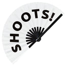 Shoots! Bamboo Hand Fan