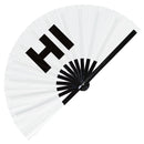 Hi Bamboo Hand Fan