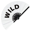 Wild Bamboo hand fan