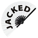 Jacked Bamboo Hand Fan