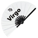 Virgo Zodiac Sign Hand Fan