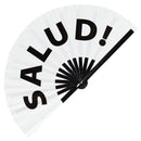 Salud Bamboo Hand Fan