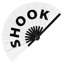 Shook Bamboo Hand Fan