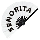 Señorita Bamboo Hand Fan