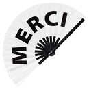 Merci Bamboo Hand Fan