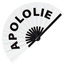 Apololie Bamboo Hand Fan