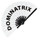 Dominatrix Bamboo Hand Fan