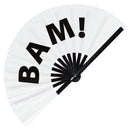 Bam! Bamboo hand fan