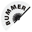 Bummer Bamboo hand fan