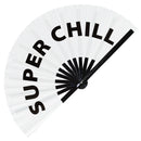 Super Chill Bamboo Hand Fan