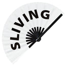 Sliving Bamboo Hand Fan