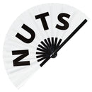 Nuts Bamboo Hand Fan