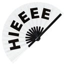 Hieeee Bamboo Hand Fan