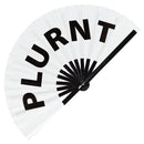 Plurnt Bamboo Hand Fan