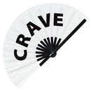 Crave Bamboo Hand Fan