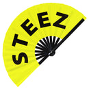 Steez Bamboo Hand Fan