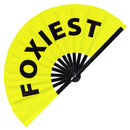 Foxiest Bamboo Hand Fan