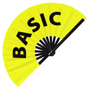 Basic Bamboo hand fan