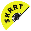 Skrrt Bamboo Hand Fan