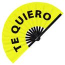 Te quiero Bamboo Hand Fan