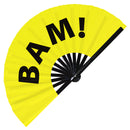 Bam! Bamboo hand fan