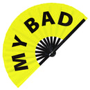 My bad Bamboo Hand Fan