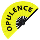 Opulence Bamboo Hand Fan