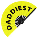 Daddiest Bamboo Hand Fan