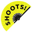 Shoots! Bamboo Hand Fan