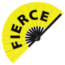 Fierce Bamboo Hand Fan