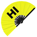 Hi Bamboo Hand Fan
