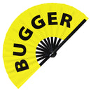 Bugger Bamboo hand fan