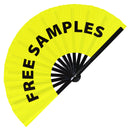 Free Samples Bamboo Hand Fan