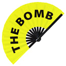 The Bomb Bamboo Hand Fan