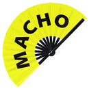 Macho Bamboo Hand Fan
