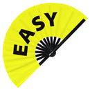 Easy Bamboo Hand Fan