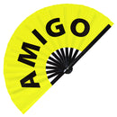 Amigo Bamboo Hand Fan