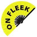 On Fleek Bamboo Hand Fan