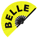 Belle Bamboo hand fan