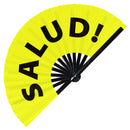 Salud Bamboo Hand Fan