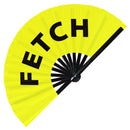Fetch Bamboo Hand Fan