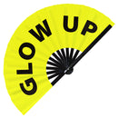 Glow Up Bamboo Hand Fan