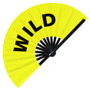 Wild Bamboo hand fan