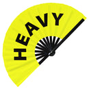 Heavy Bamboo Hand Fan