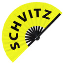 Schvitz Bamboo Hand Fan