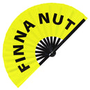 Finna Nut Bamboo Hand Fan