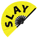 Slay Bamboo Hand Fan